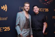 Scott Hoying and Mark Manio at The Hollywood Reporter x GLAAD Pride Party Presented By Paramount+ - Source: Getty